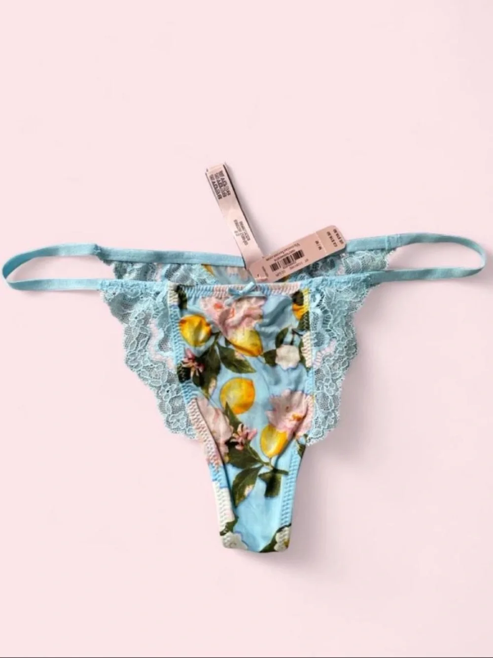Victoria's Secret Floral Lace Bustier & Thong Set